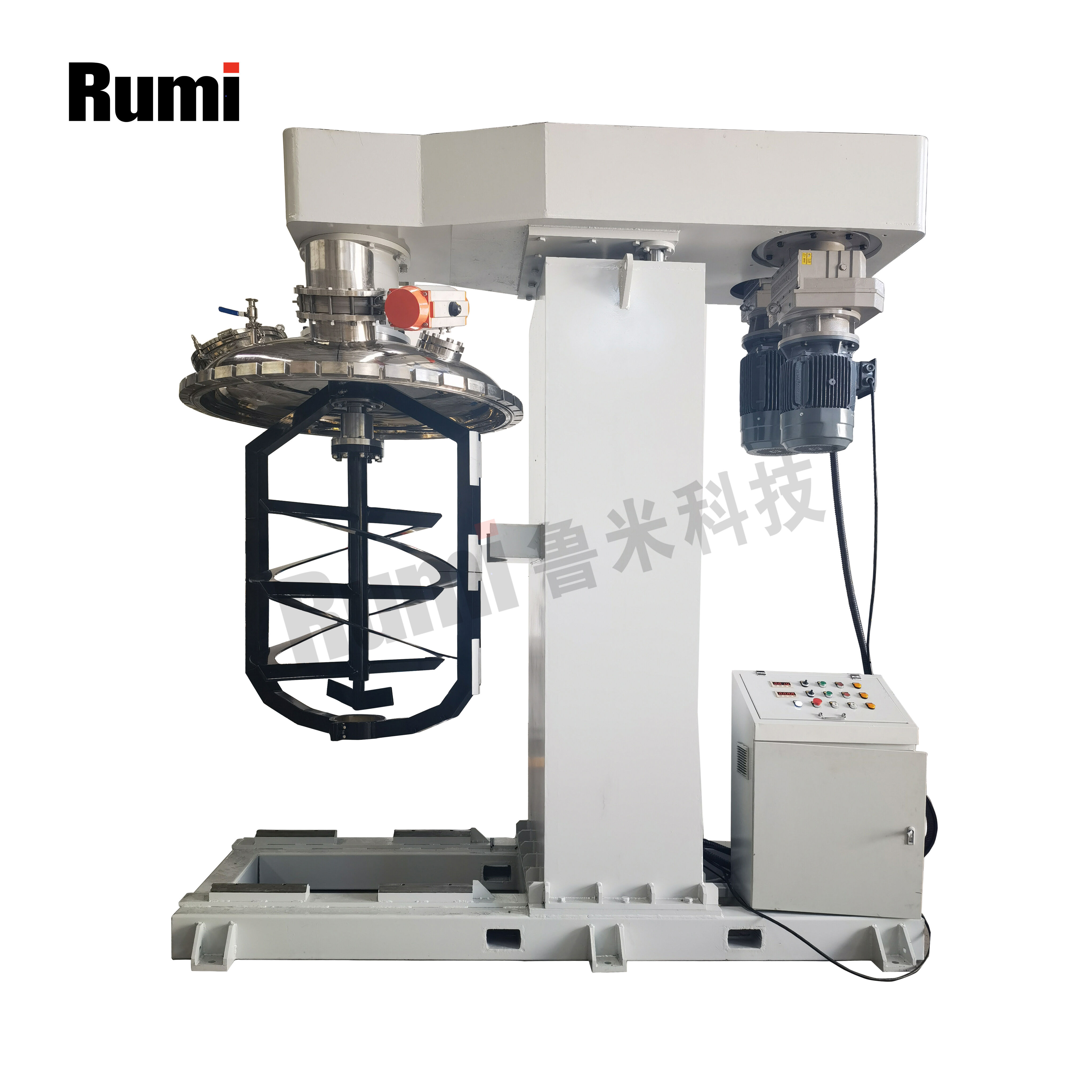 2000L Vatnsmagnsættur lyfti tvískjalmsblandari